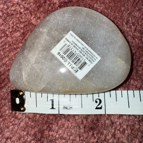 Engraved Poodle Stone - Picture 3 of 3